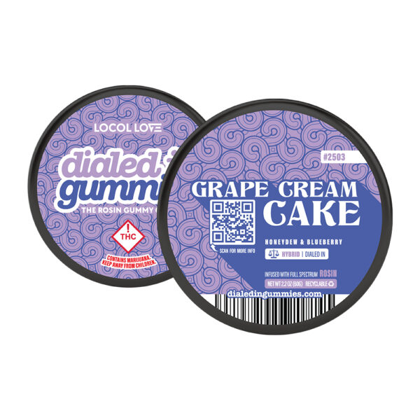 Home dialed in grape cream cake (h) 100mg